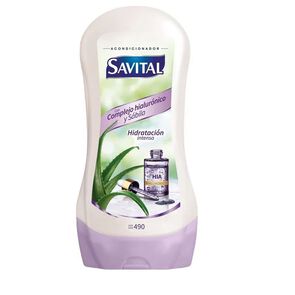 Acondicionador-Hidratacion-Intensa-Savital-Complejo-Hialuronico-Y-Sabila-Frasco-X-490Ml-imagen