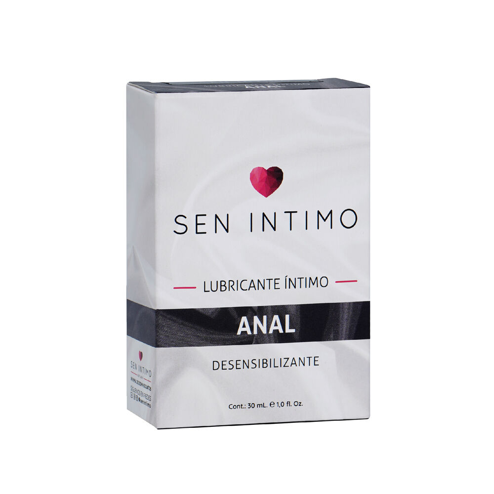 Lubricante Intimo Anal Desensibilizante Frasco 30Ml Sen Intimo