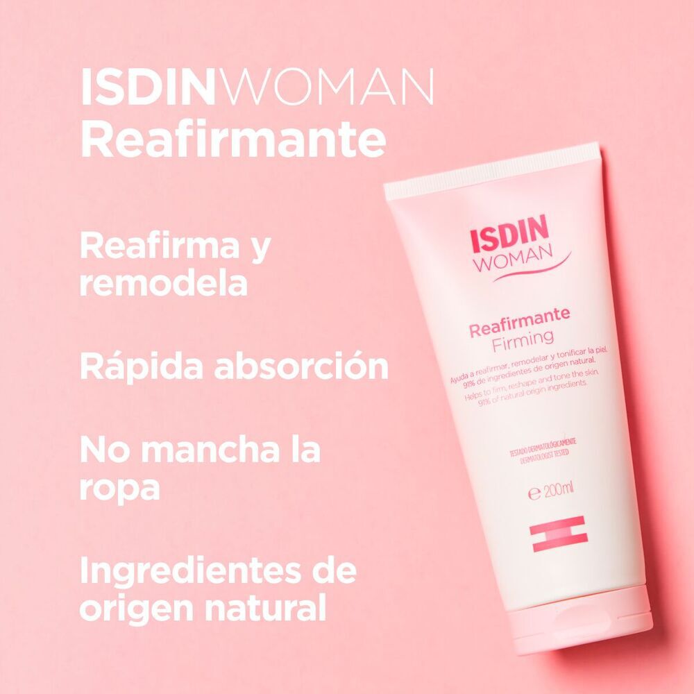 Crema-Corporal-Reafirmante-Woman-Isdin-Tubo-X-200Ml-imagen-3
