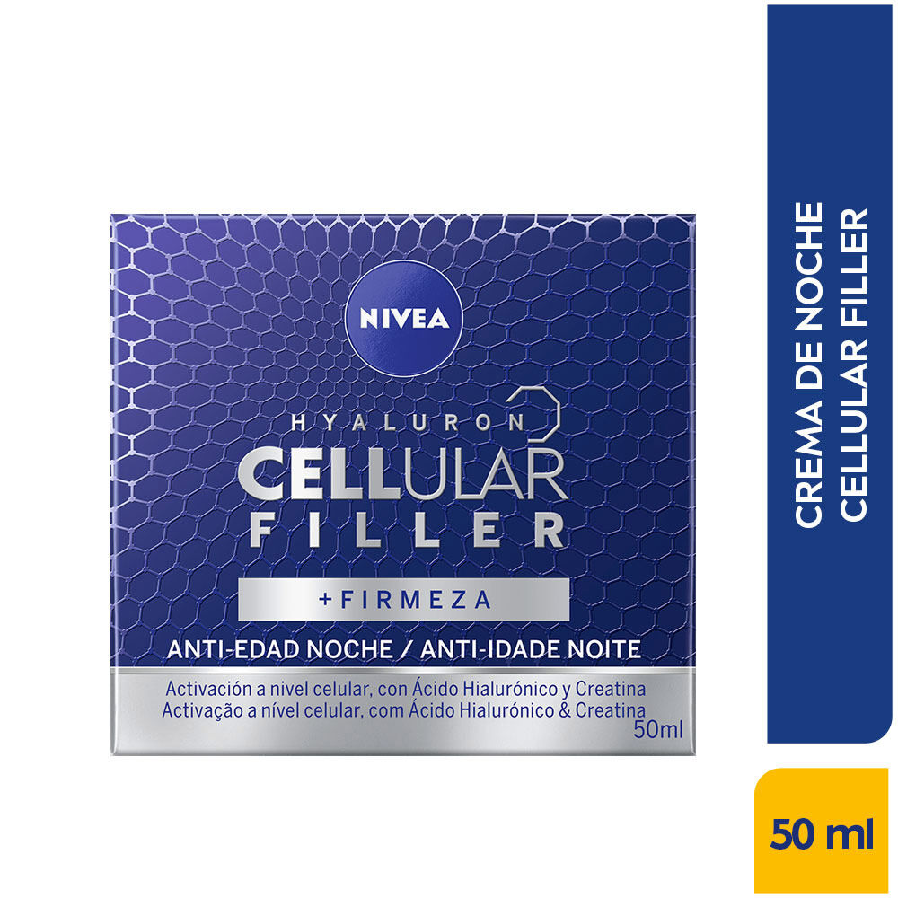 Nivea Cellular Anti-Edad Noche Crema Facial Pote X 50 Ml