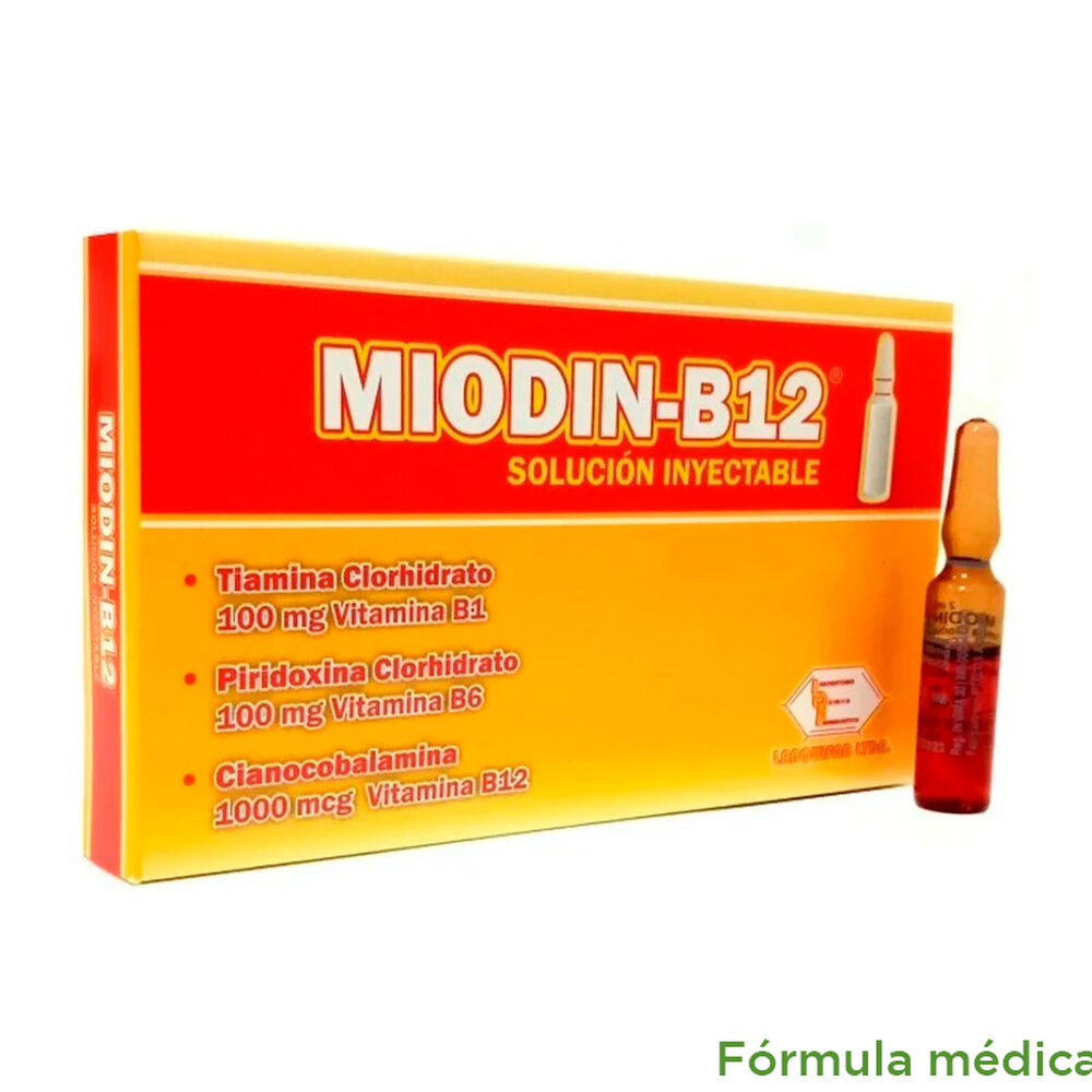 Miodin-B12-(0.5+50+50)Mg/Ml-Solucion-Inyectable-Ampolletas-imagen