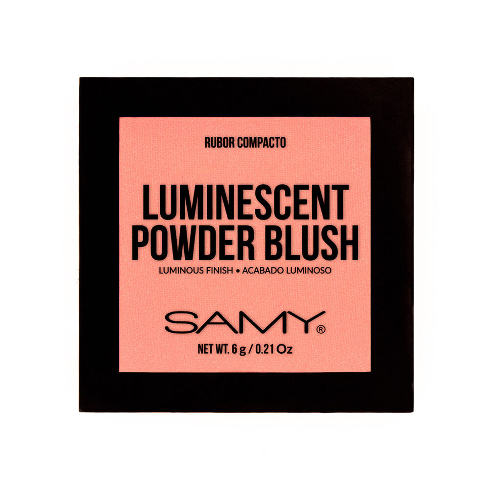Rubor Acabado Luminoso Compacto Samy Caja X 6Gr N. 02 Dusty Pink