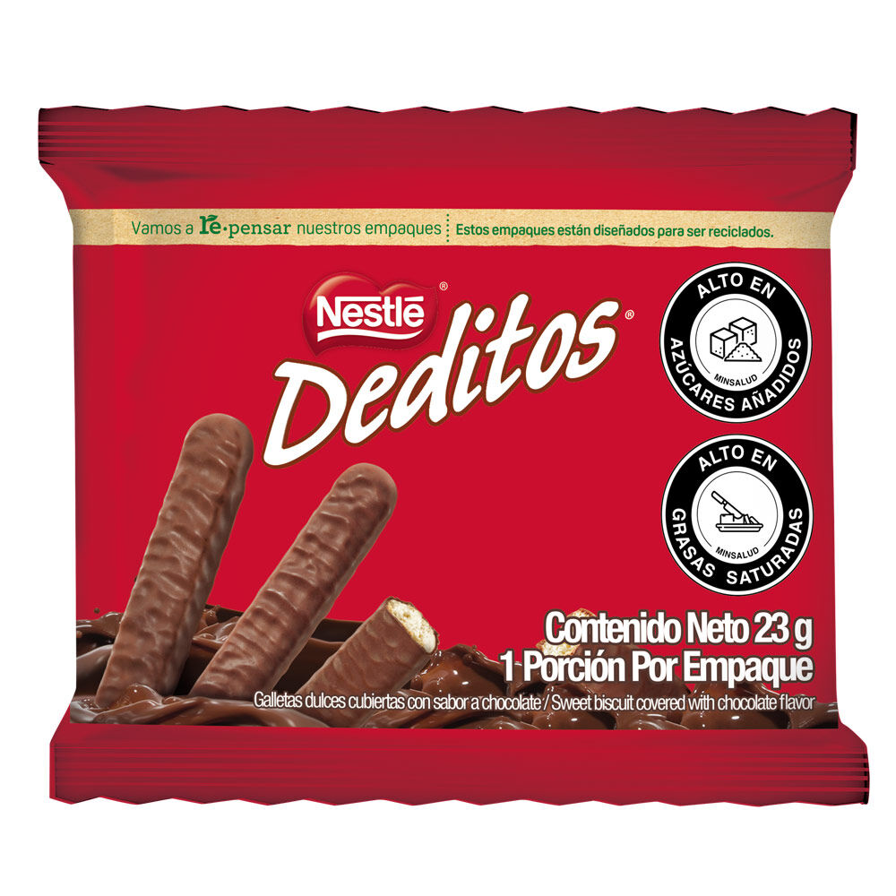 Deditos De Chocolate Nestle Sobre X 23 Gr