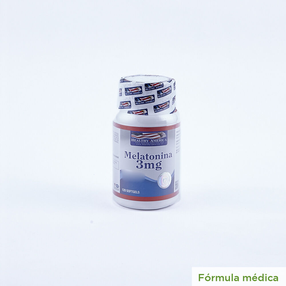 Melatonina 3Mg Frasco X 120 Cápsulas Blandas
