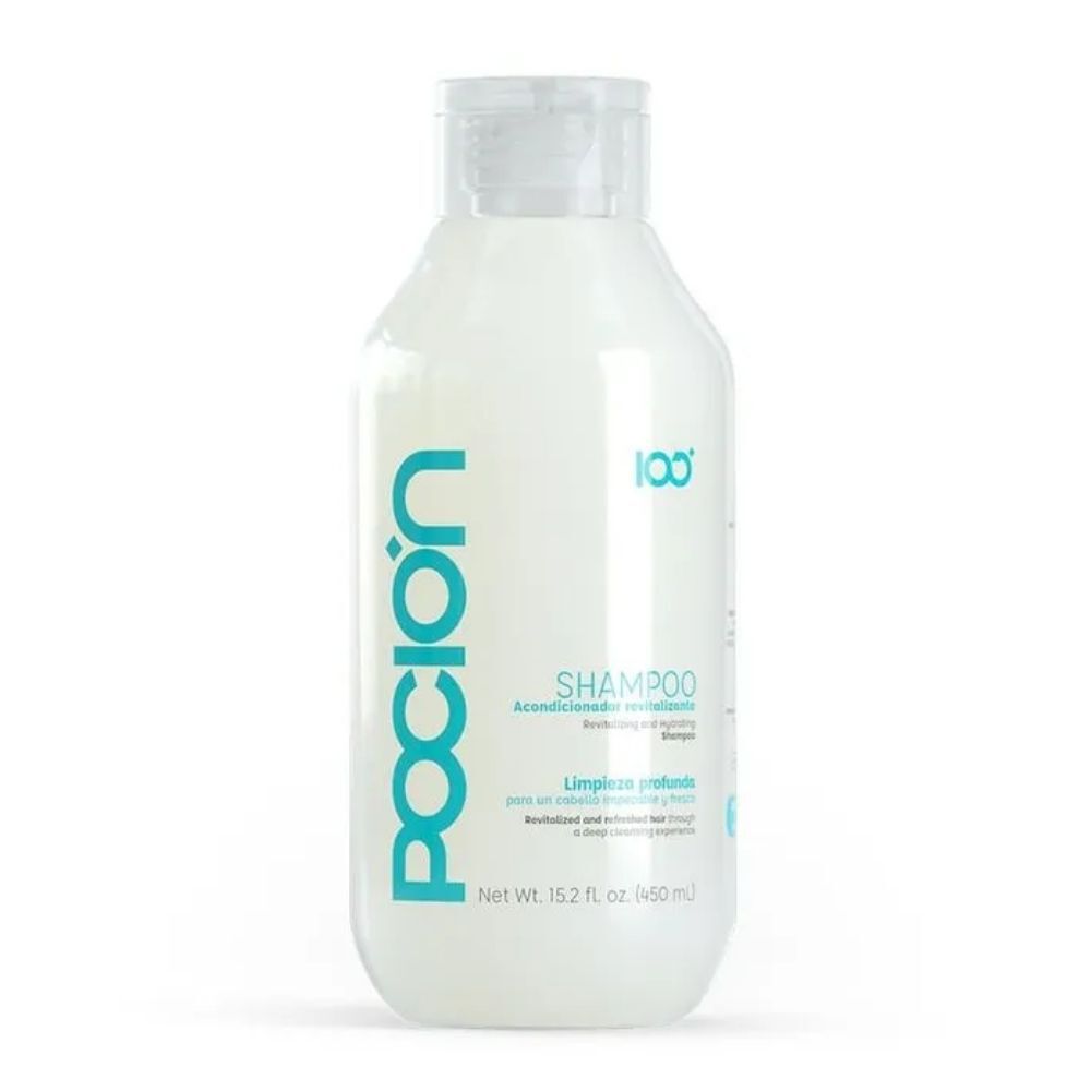Shampoo Acondicionador Revitalizante Pocion 100 Frasco X 450Ml