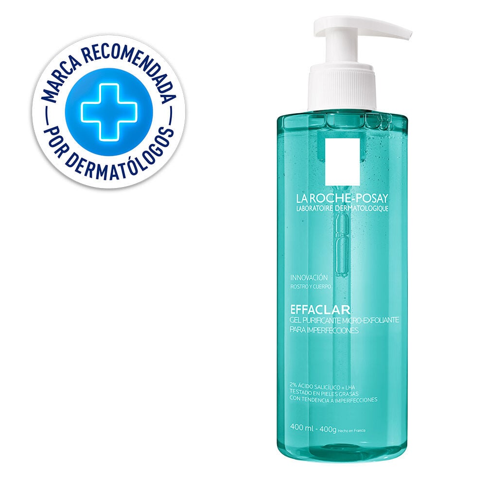 Effaclar-Gel-Purificante-La-Roche-Posay-Micro-Exfoliante-Frasco-X-400Ml-imagen-1