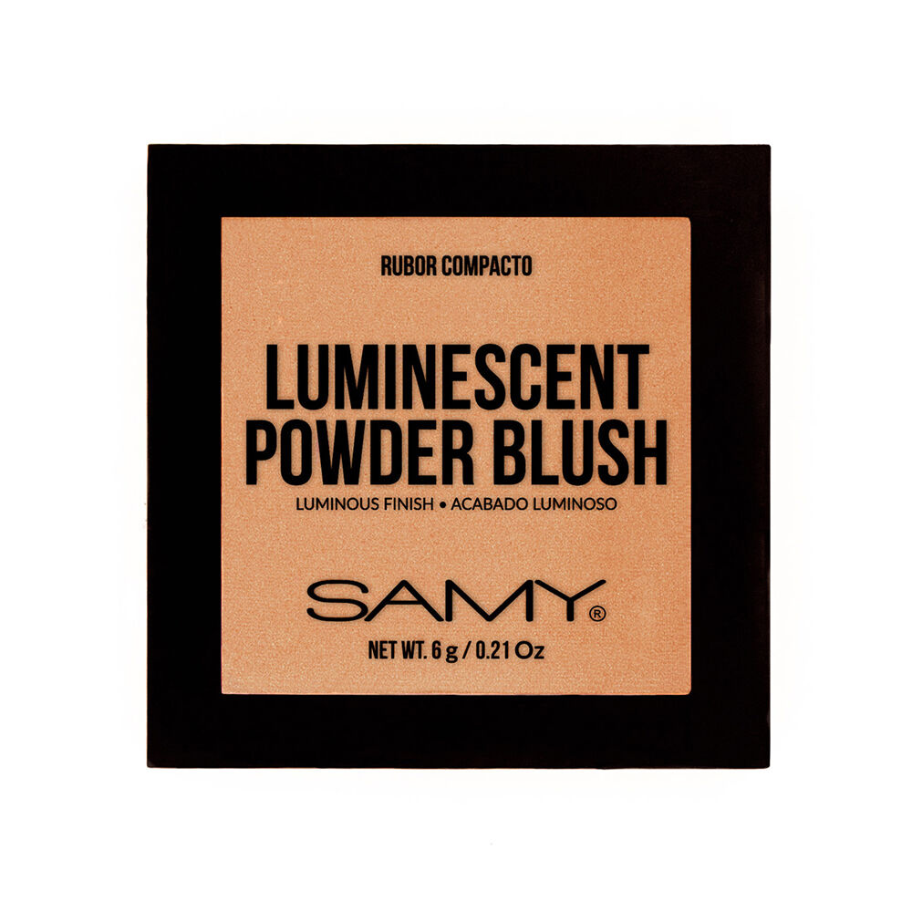 Rubor Acabado Luminoso Compacto Samy Caja Por 6Gr N. 06 Champagne Bronze