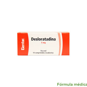 Desloratadina-5Mg-Tabletas-Recubiertas-Caja-X-10-Genfar-imagen