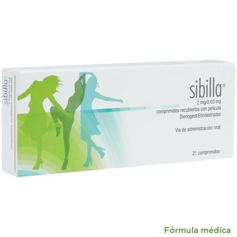 Sibilla Tabletas Recubiertas (2+0.03)Mg Caja X 21