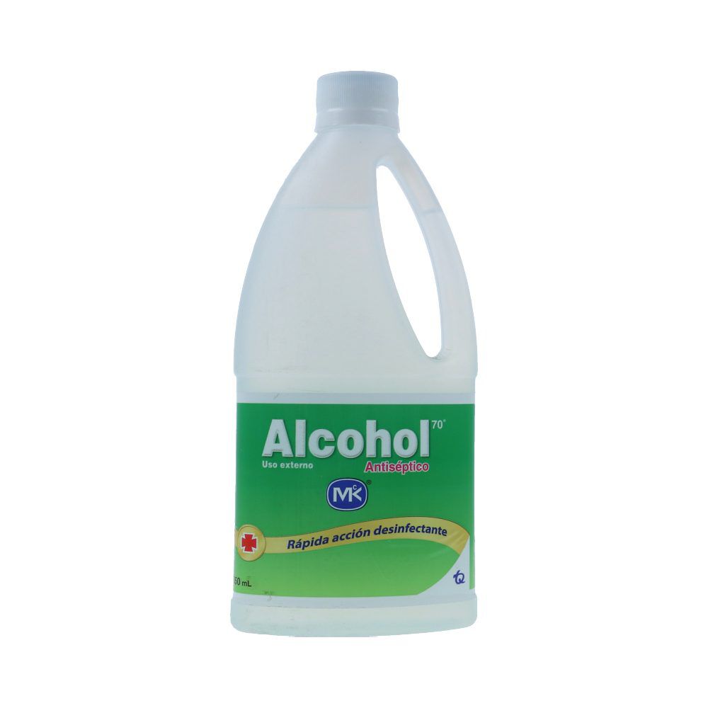 Alcohol Antiséptico Solución Tópica MK Frasco X 350mL