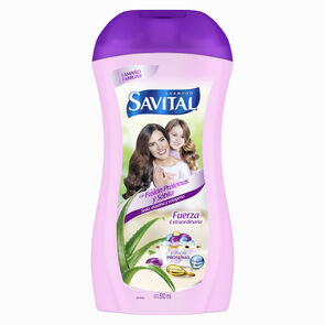 Shampoo-Fusion-De-Proteinas-Y-Sabila-Savital-Fuerza-Extraordinaria-Frasco-X-510Ml-imagen