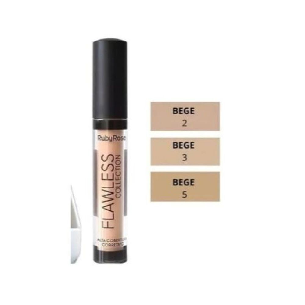 Corrector-Liquido-Flawless-Collection-Alta-Cobertura-2-Beige-Tubo-X-4Ml-imagen-4