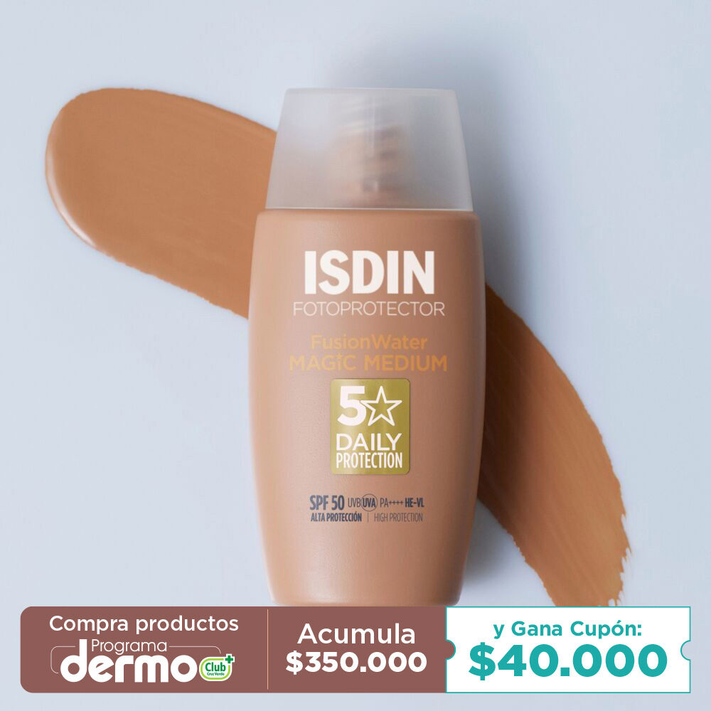 Fotoprotector-Isdin-Fusion-Water-Color-Medium-SPF-50+-Frasco-X-50mL-imagen-2