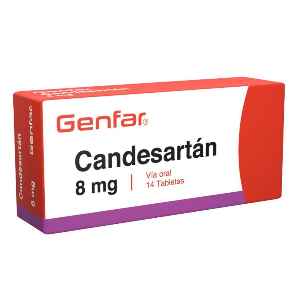 Candesartan 8Mg Tab  Caj14 Genfar