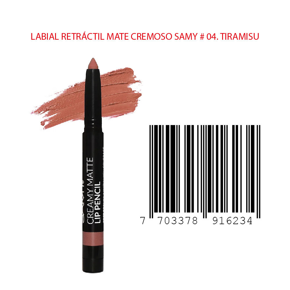Labial-Retractil-Samy-Mate-Cremoso-N04-Und-X-1.4Gr-Tiramisu-imagen-3