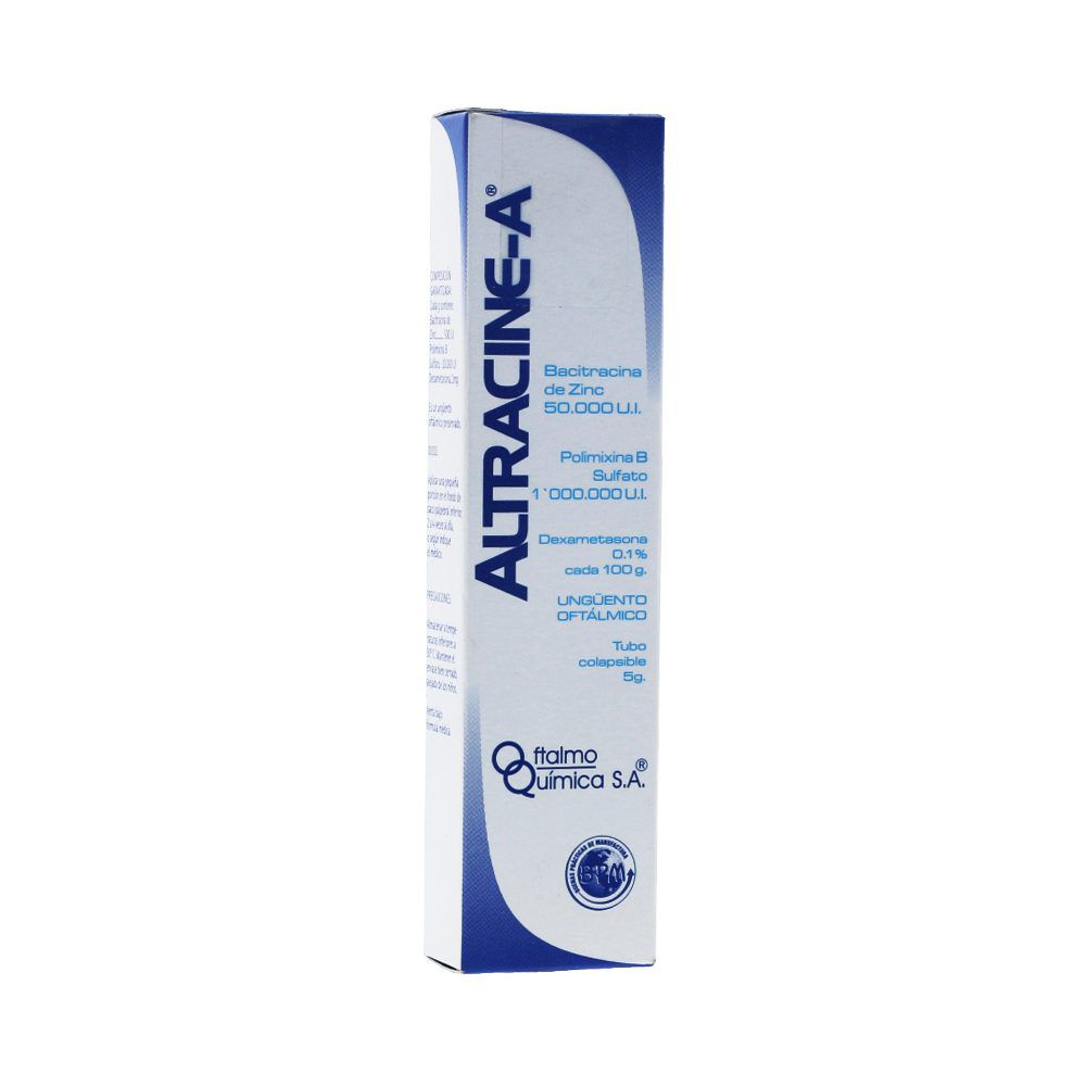 Altracine-A-Ungüento-Oftálmologico-(500Ui+10000Ui+1Mg)/Gr-Tubo-X-5-Gr-imagen