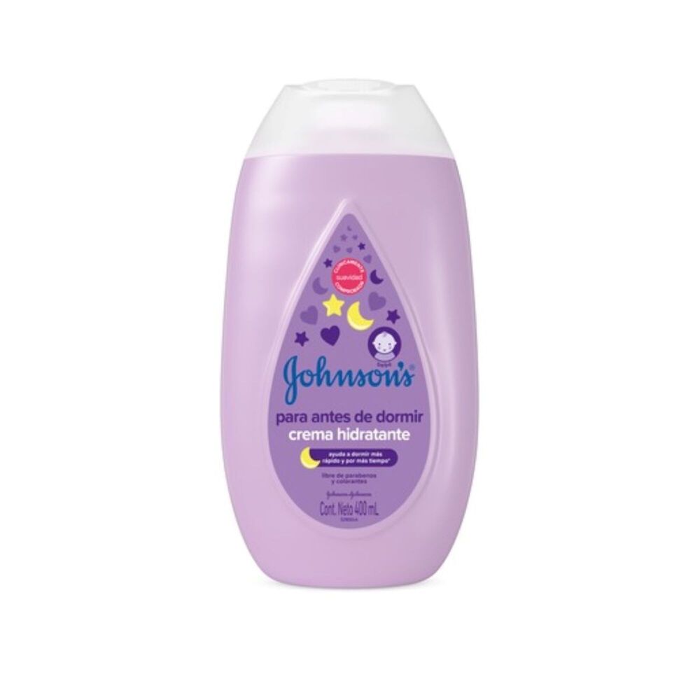 Crema-Liquida-Hidratante-Para-Antes-De-Dormir-Jhonson'S-Baby-Frasco-X-400-Ml-imagen-2