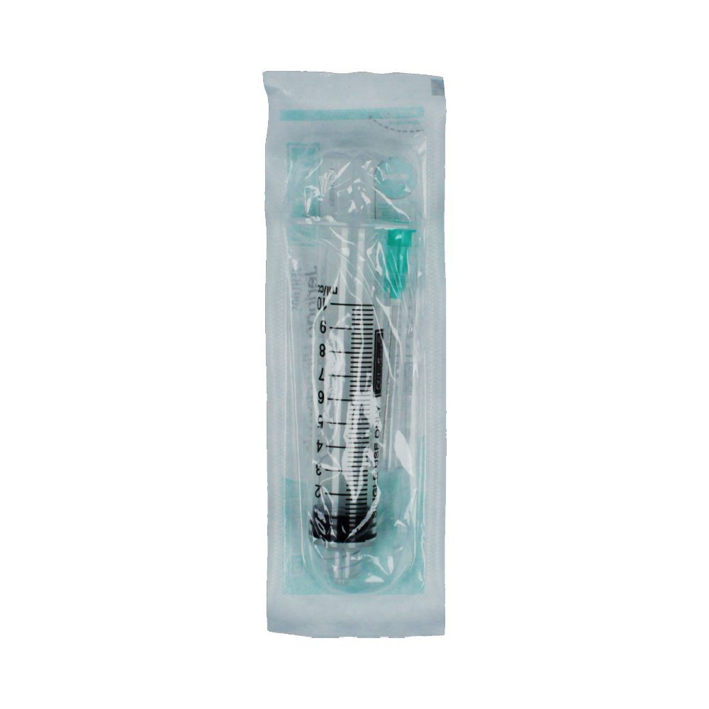 Jeringa 3Partes Referencia 21Gx1 Pulg 1/2 Pulg 10mL Sobre X 1 Unidad