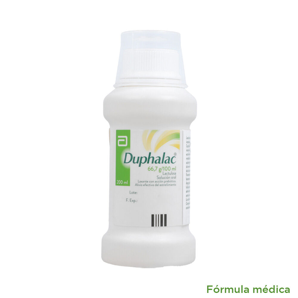 Duphalac 3.34Gr/5mL(66.7%) Solución Oral Frasco X 200mL
