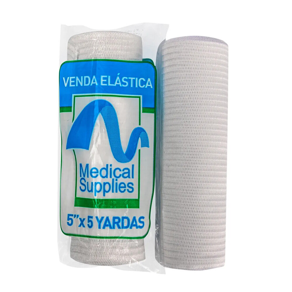 Venda Elastica Paquete 1 Medical Supplies 5 Pulgas 5 Yarda