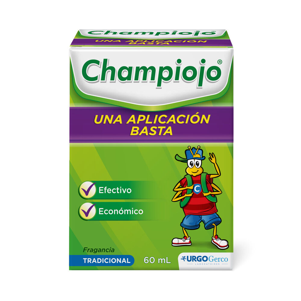 Champiojo Tradicional 0.2% Shampoo Frasco X 60Ml