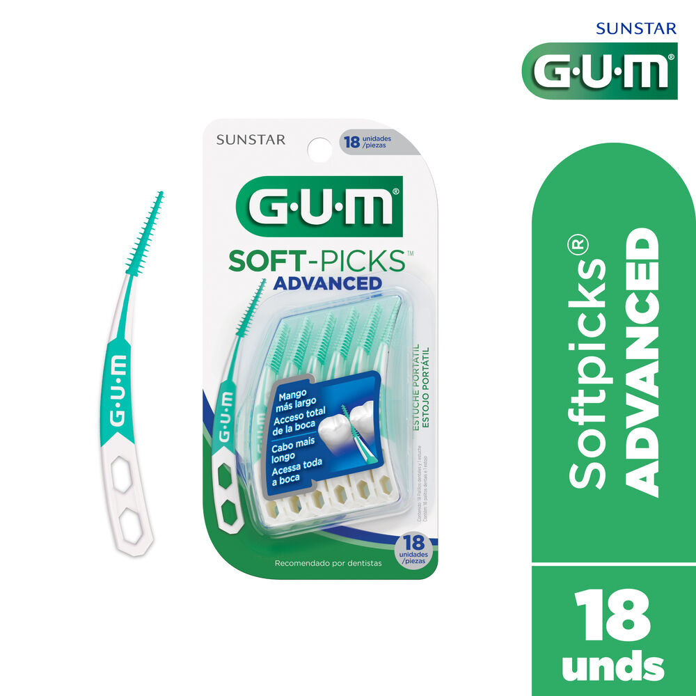 Gum-Soft-Picks-Advance-Cepillo-Dental-Manual-Sob-X-18-Unds-imagen-2