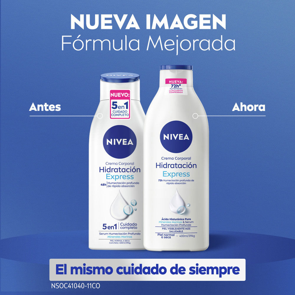 Crema-Corporal-Hidrataci&oacute;n-Express-Nivea-Frasco-400-Ml-imagen-5