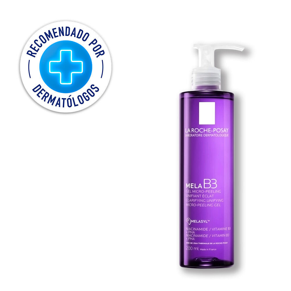 Limpiador-Facial-La-Roche-Posay-Gel-Mela-B3-Frasco-X-200Ml-imagen-2
