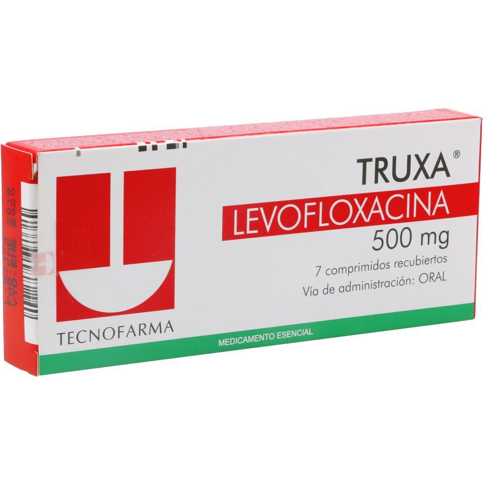 Truxa-Levofloxacina-Tabletas-Recubiertas-500Mg-Caja-X-7-imagen