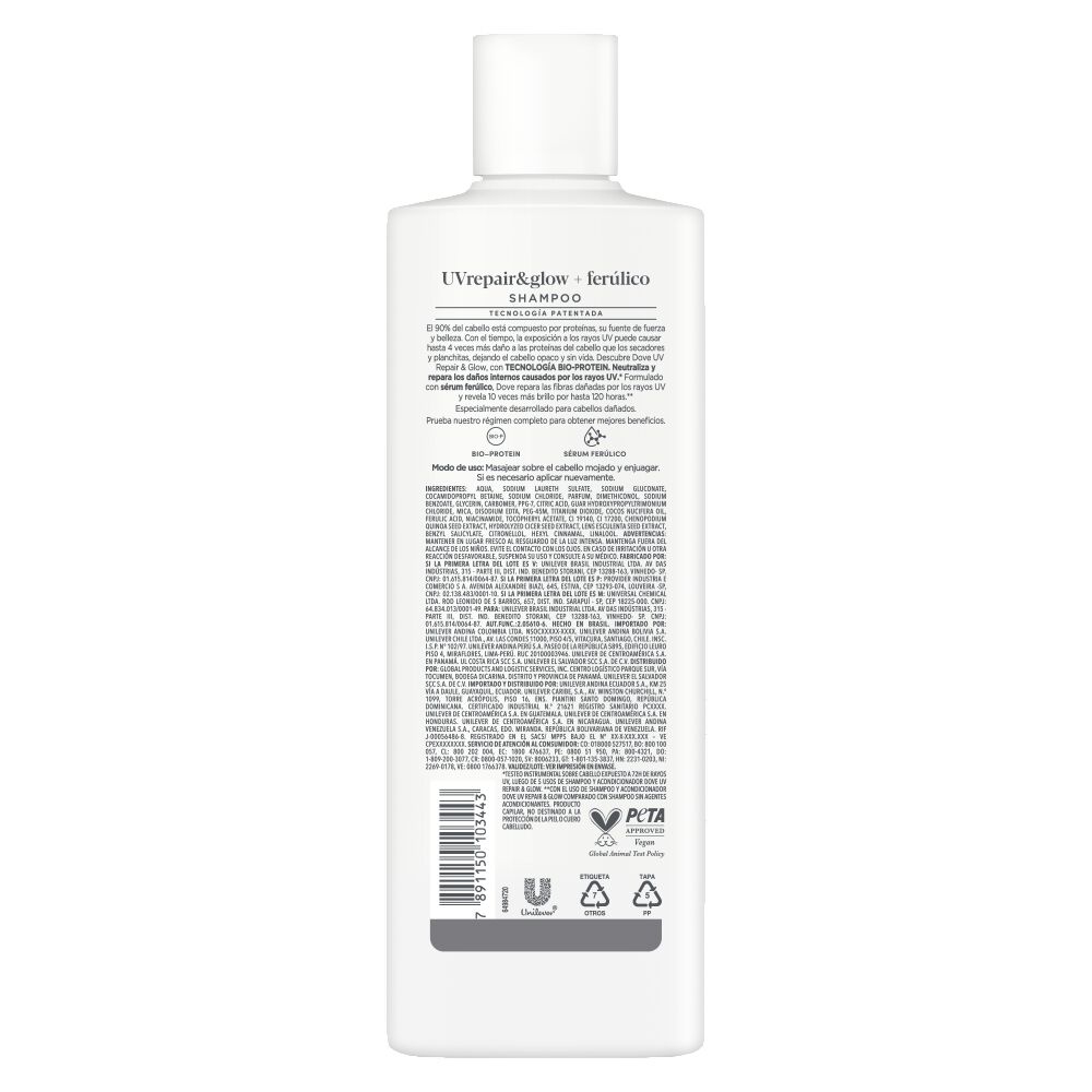 Shampoo-Dove-Uv-Repair-Y-Glow-+-Ferulico-Fco-X-370Ml-imagen-3
