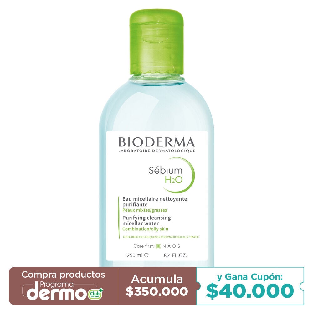 Bioderma-Sébium-H2O-agua-micelar-limpiadora-para-piel-mixta-a-grasa-250mL-imagen-1