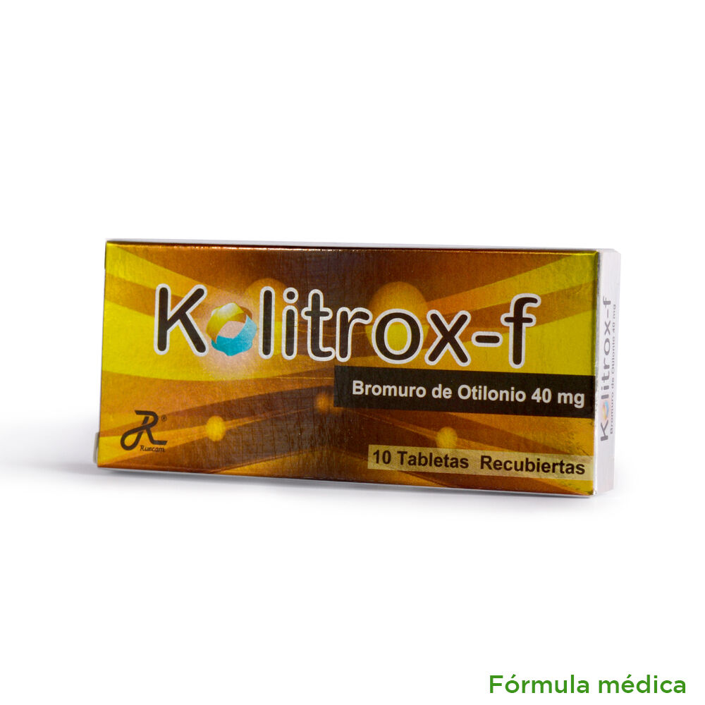 Kolitrox F 40Mg Tableta Recubierta Caja por 10