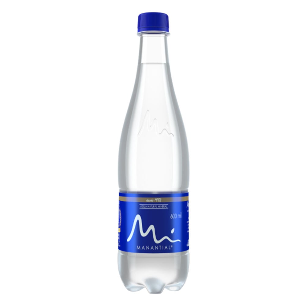 Agua Manantial Sin Gas Pet 600Ml
