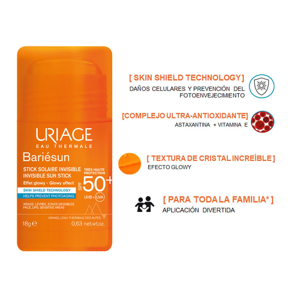 Barra-Solar-Uriage-Invisible-Spf50-Bar-18Gr-imagen-2