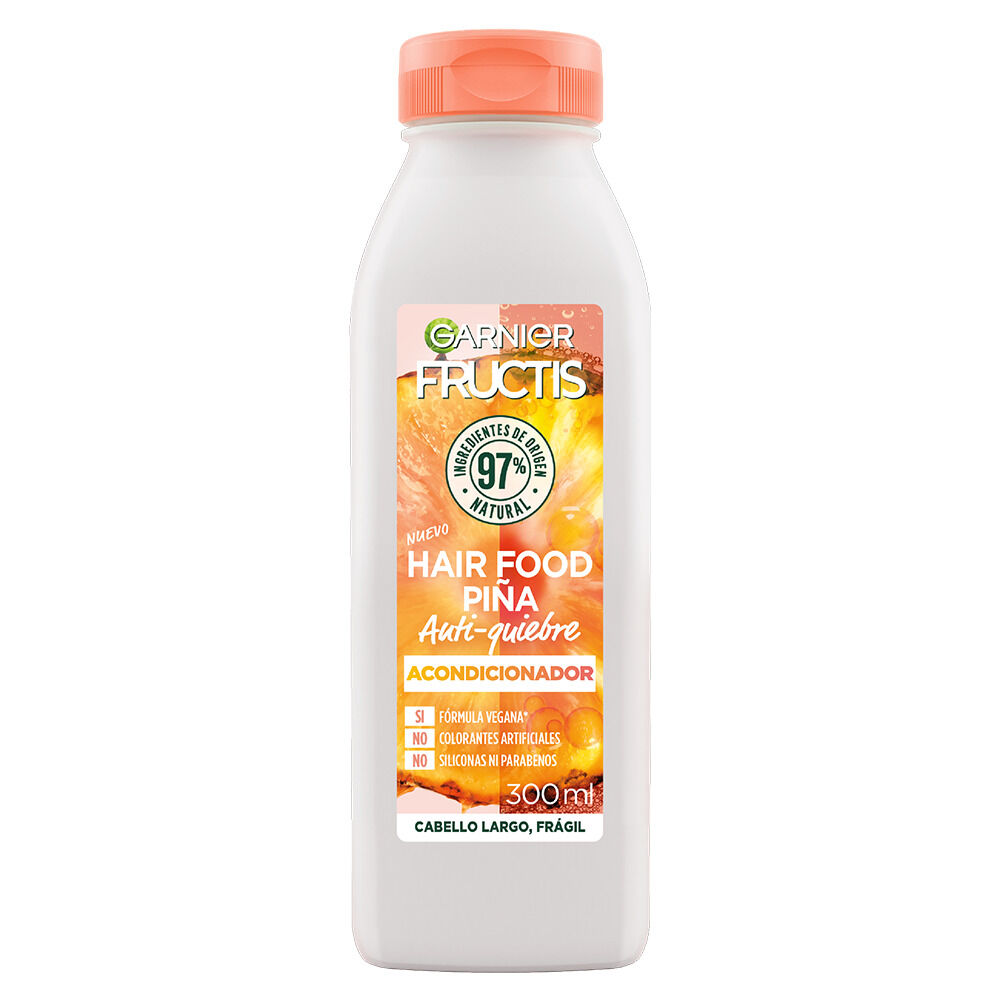 Acondicionador Anti-Quiebre Garnier Fructis Hair Food Piña 300Ml