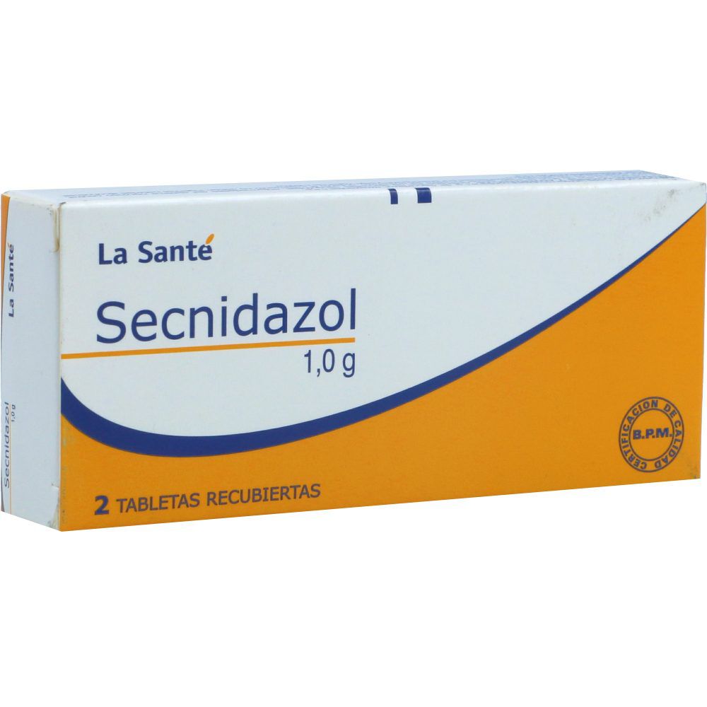 Secnidazol-La-Santé-1Gr-Caja-X-2-Tabletas-imagen