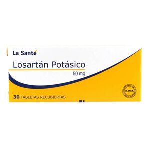 Losartan-Potasico-50Mg-Tabletas-Recubiertas-Caja-X-30-La-Sante-imagen