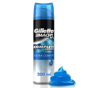 Gel-Afeitar-Gillette-Mach-3-Complete-Defense-Frasco-X-200Ml-imagen