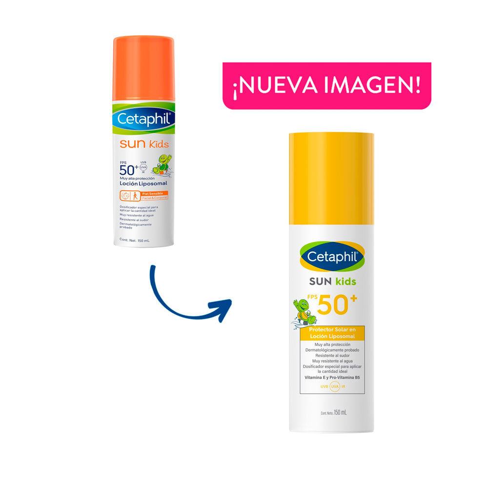 Cetaphil-Protector-solar-Kids-FPS-50+-Loción-Frasco-X-150mL-Muy-Alta-Protección-imagen-3