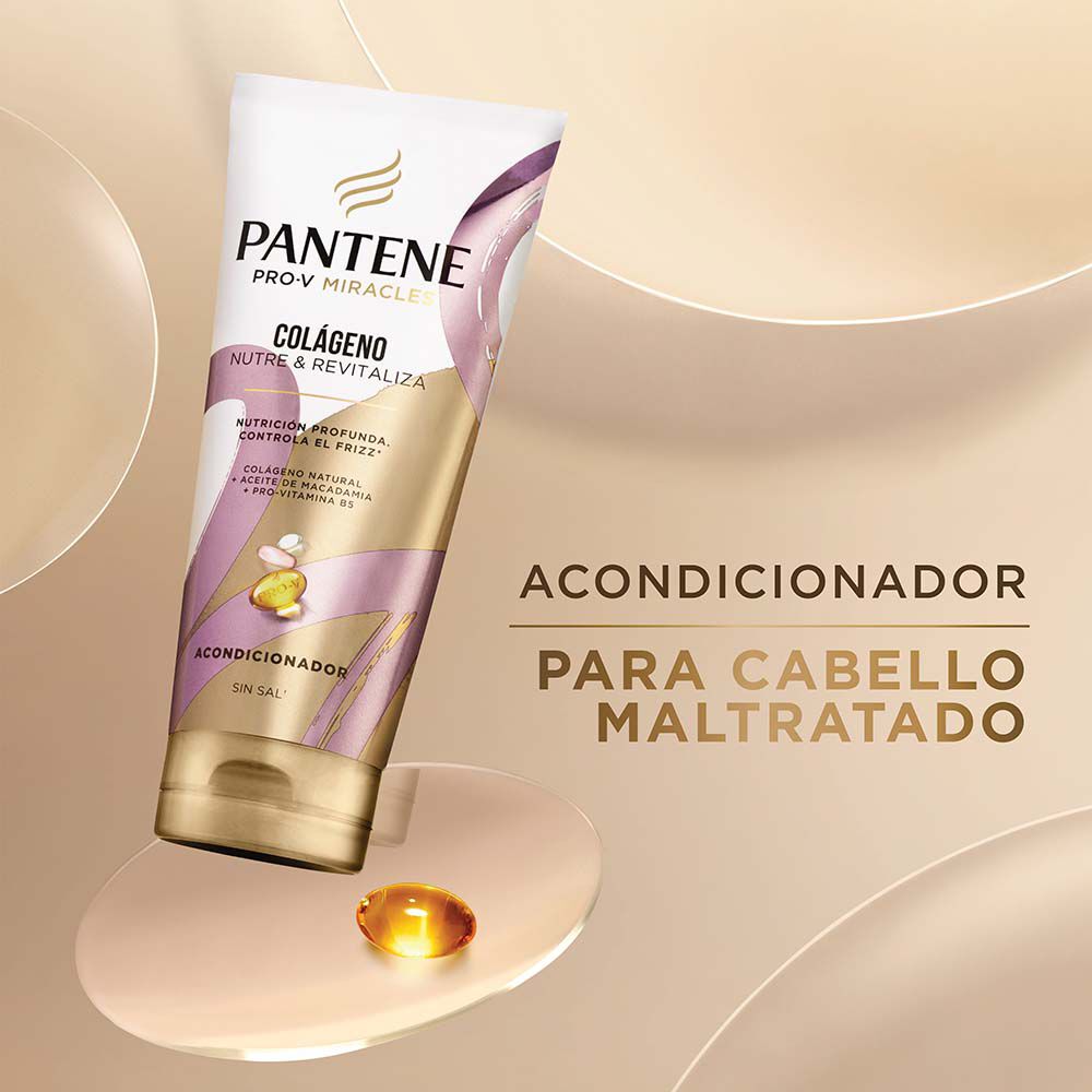 Acondicionador-Colageno-Pantene-Pro-V-Miracles-Nutre-Revitaliza-Sin-Sal-Tubo-X-250Ml-imagen-2