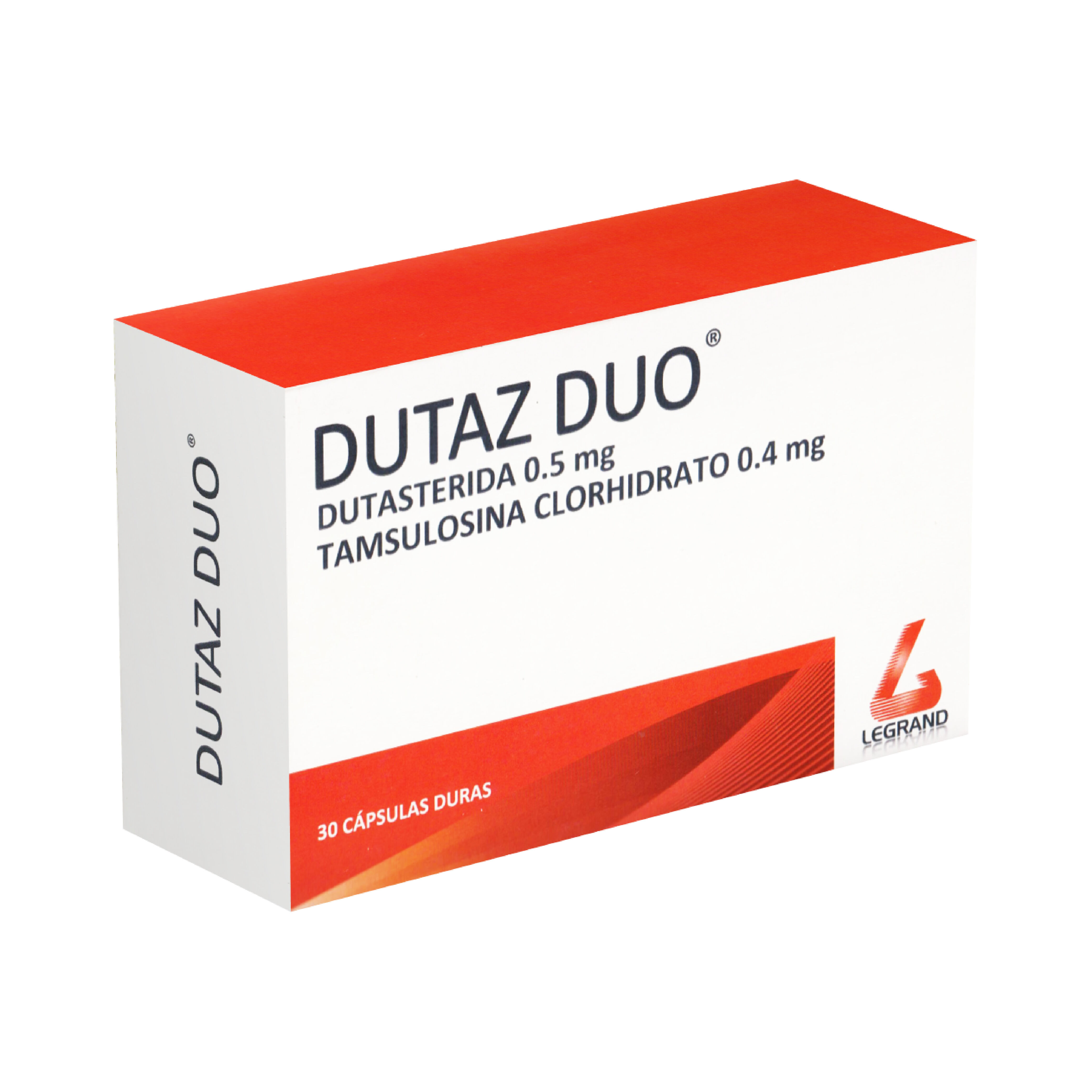 Dutaz Duo (0.5+0.4)Mg Capsula Caja por 30