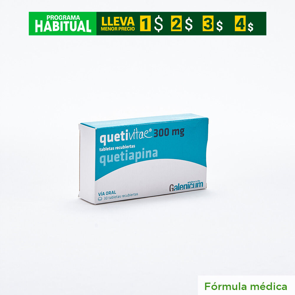Quetivitae-300Mg-Tableta-Recubierta-Caja-X-30-imagen