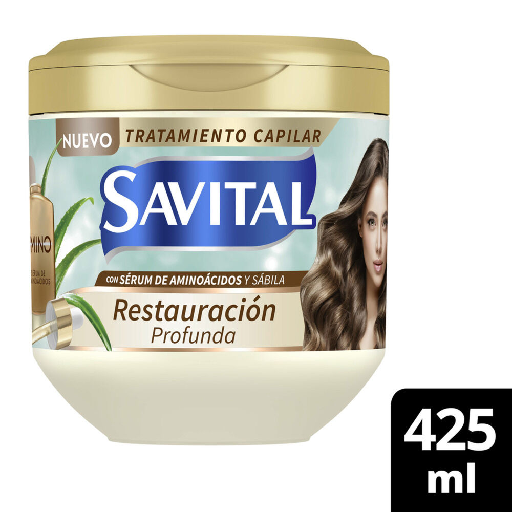 Tratamiento-Capilar-Savital-Restauracion-Profunda-Pote-X-425Ml-imagen-3