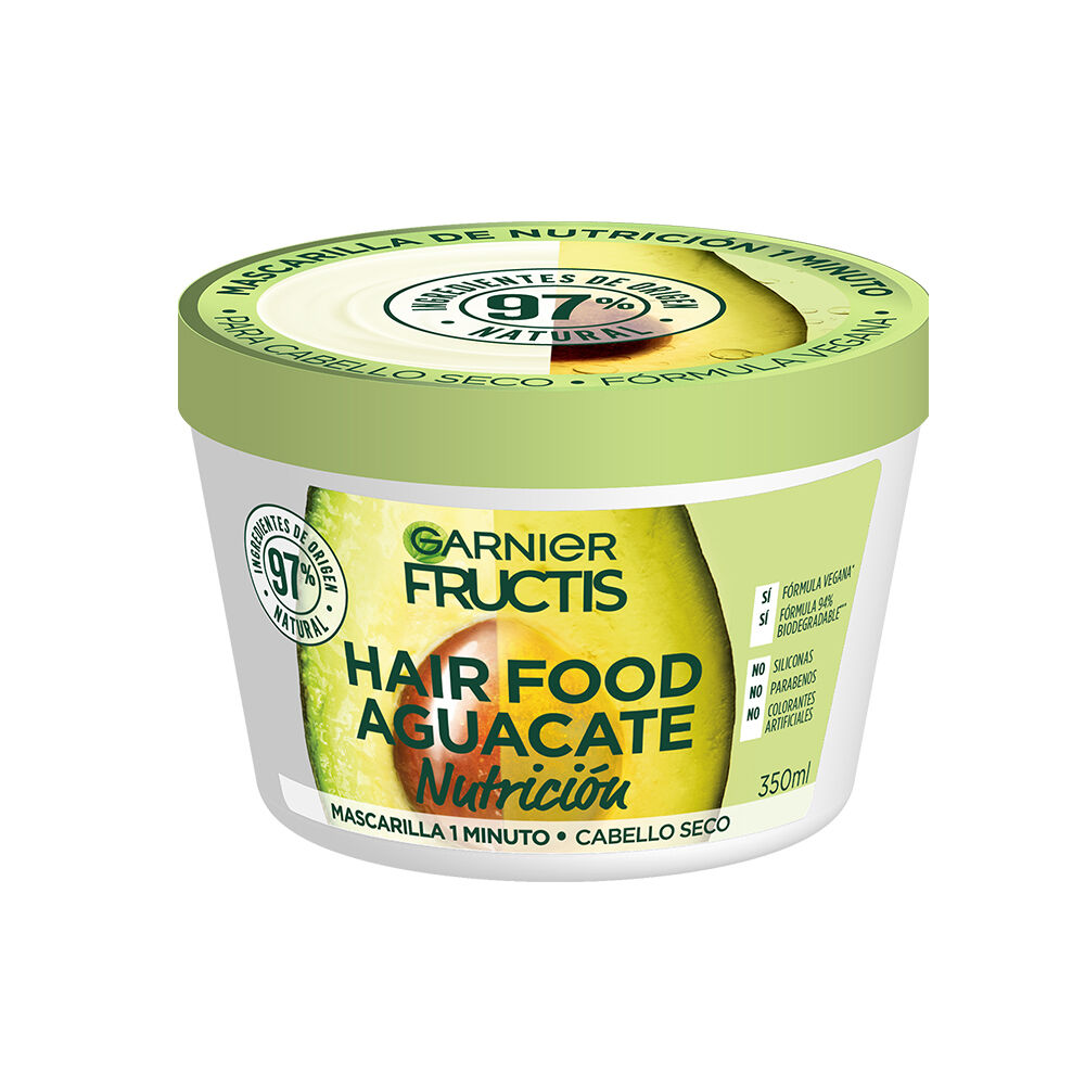 Mascarilla De Nutrición Garnier Fructis Hair Food Aguacate X350 Ml