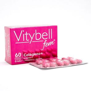 Vitybell-fem-colageno-+-múltiples-componentes-Caja-X-60-Tabletas-Recubiertas-imagen