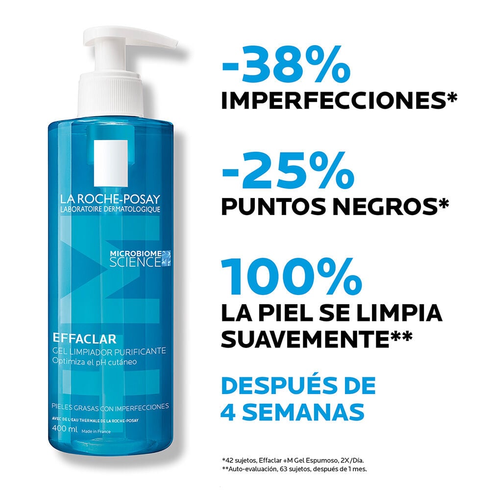 Gel-Limpiador-Facial-Piel-Grasa-y-sensible-La-Roche-Posay-Effaclar-Gel-400-mL-imagen-2