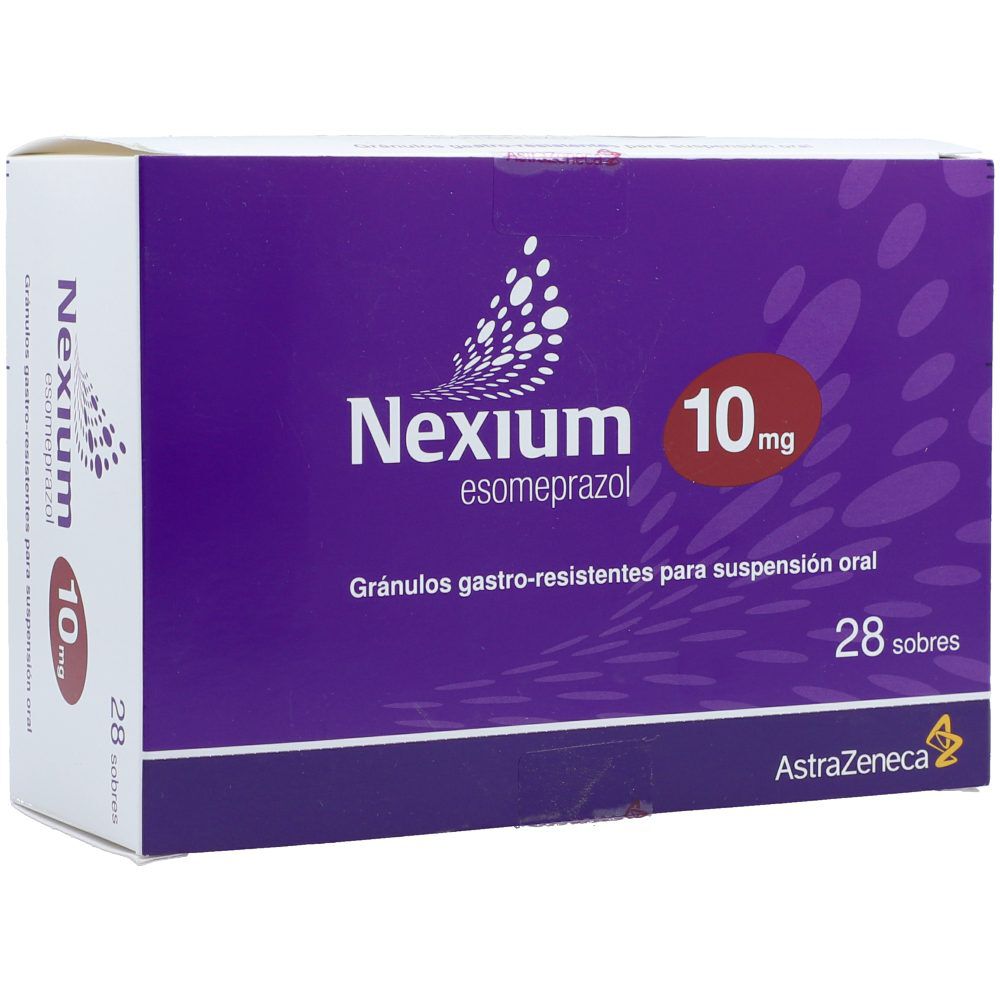 Nexium-10Mg-Caja-X-28Sobres-GRÁNULOS-GASTRO-RESISTENTES-PARA-SUSPENSIÓN--ORAL-imagen