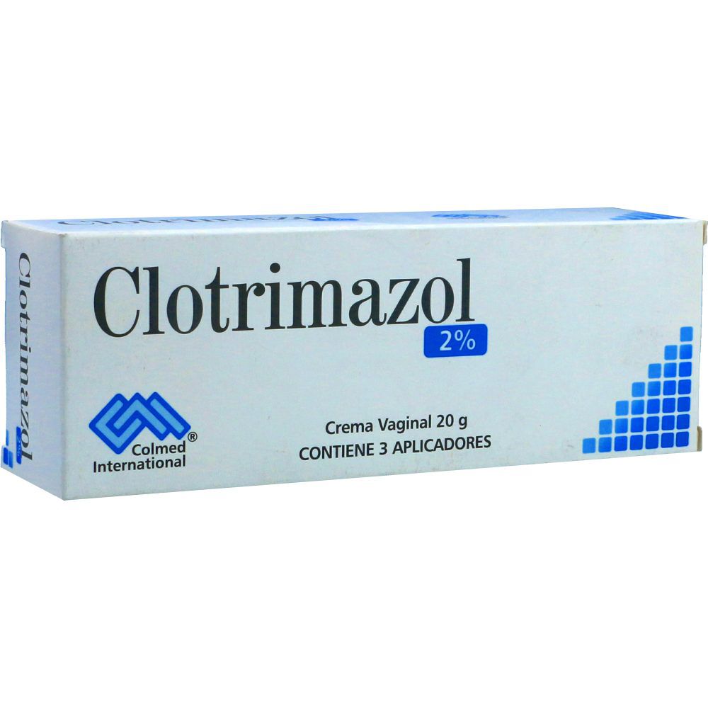 Clotrimazol 2% Crema Vaginal Colmed Tubo X 20 Gr