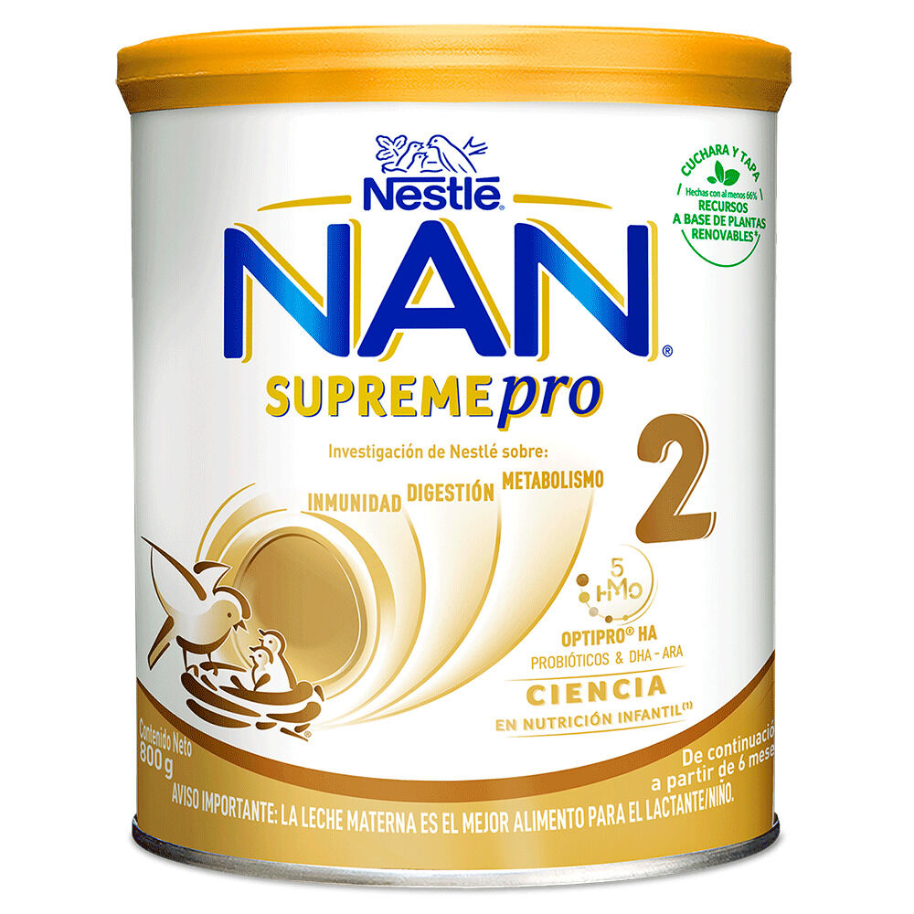 Nan 2 Supreme Tarro X 800Gr