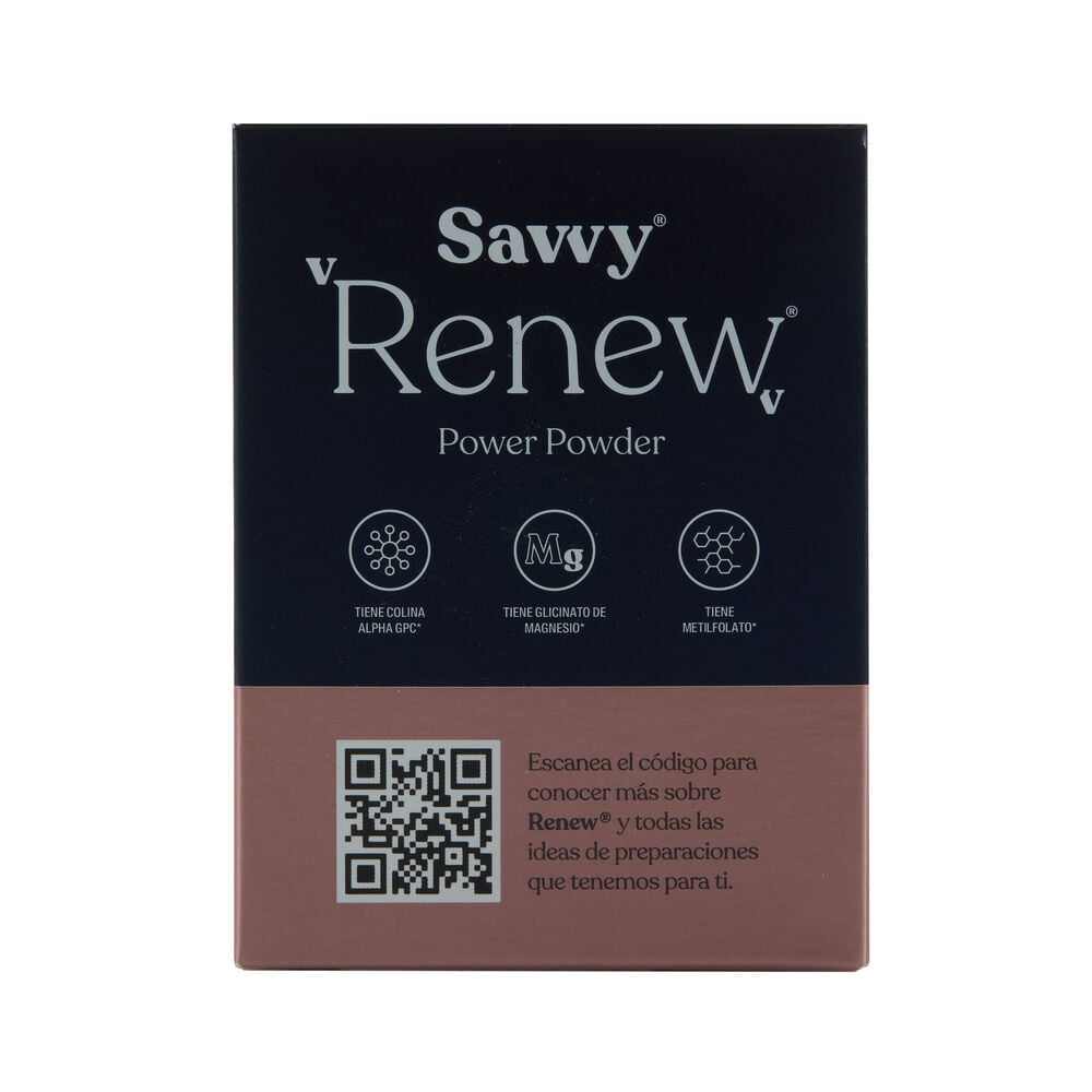Bebida-En-Polvo-Savvy-Recharge-Renew-Power-Powder-Caja-X-30-Sticks-X-6Gr-Limon-imagen-3
